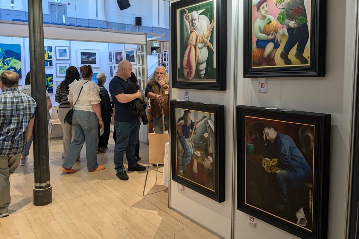Aberdeen Art Fair Brings Hundreds of Works to the Music Hall